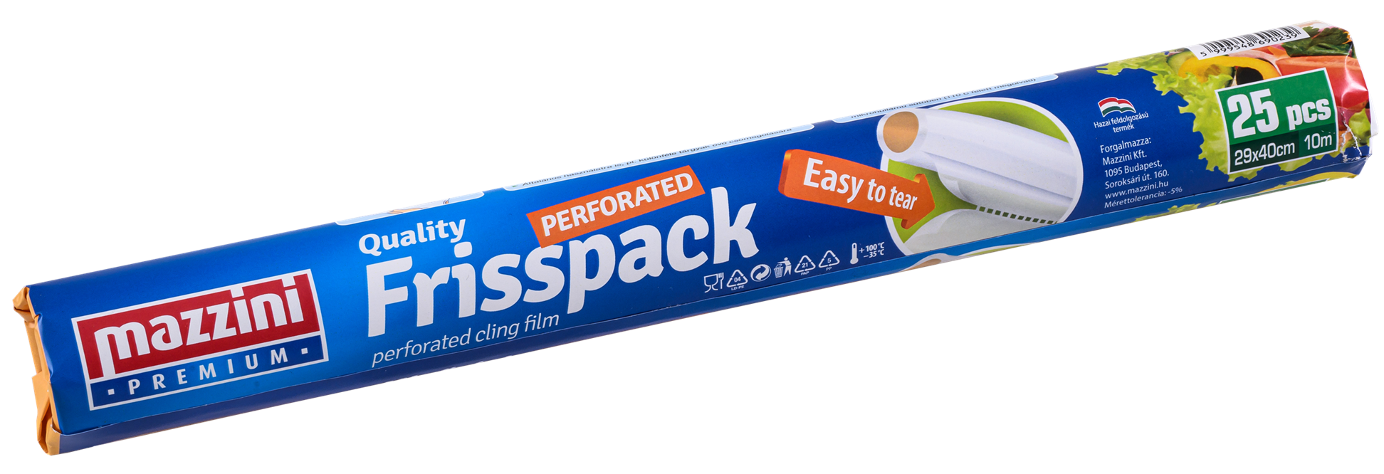 MAZZINI PREMIUM Perforált Frisspack 25 ív (10m) BOPP